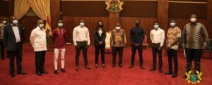 Commendation Ceremony by President of Ghana